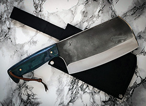 JN Coltello da Cucina-Chef fatto a mano CCW24b